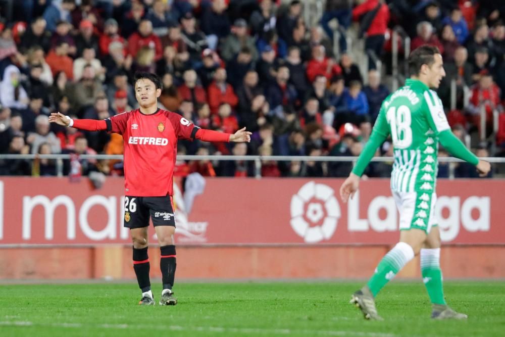 El RCD Mallorca también falla en casas contra el Betis