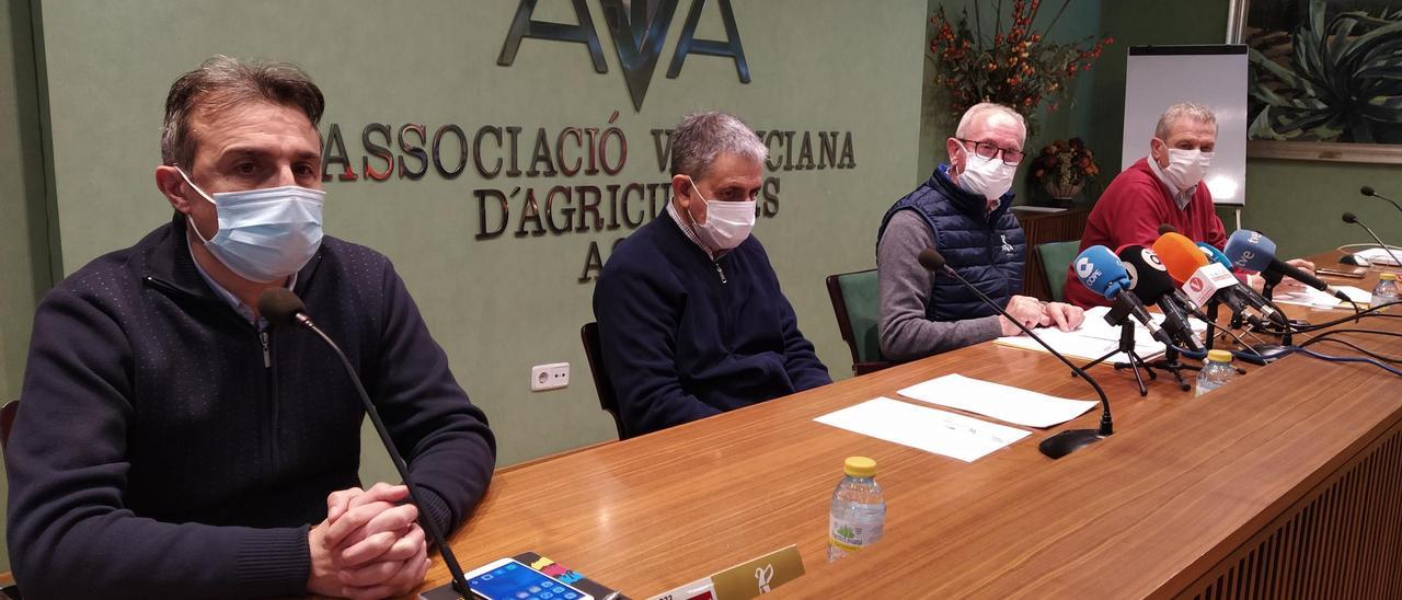 La Asociación Valenciana de Agricultores presentó el balance del 2021.