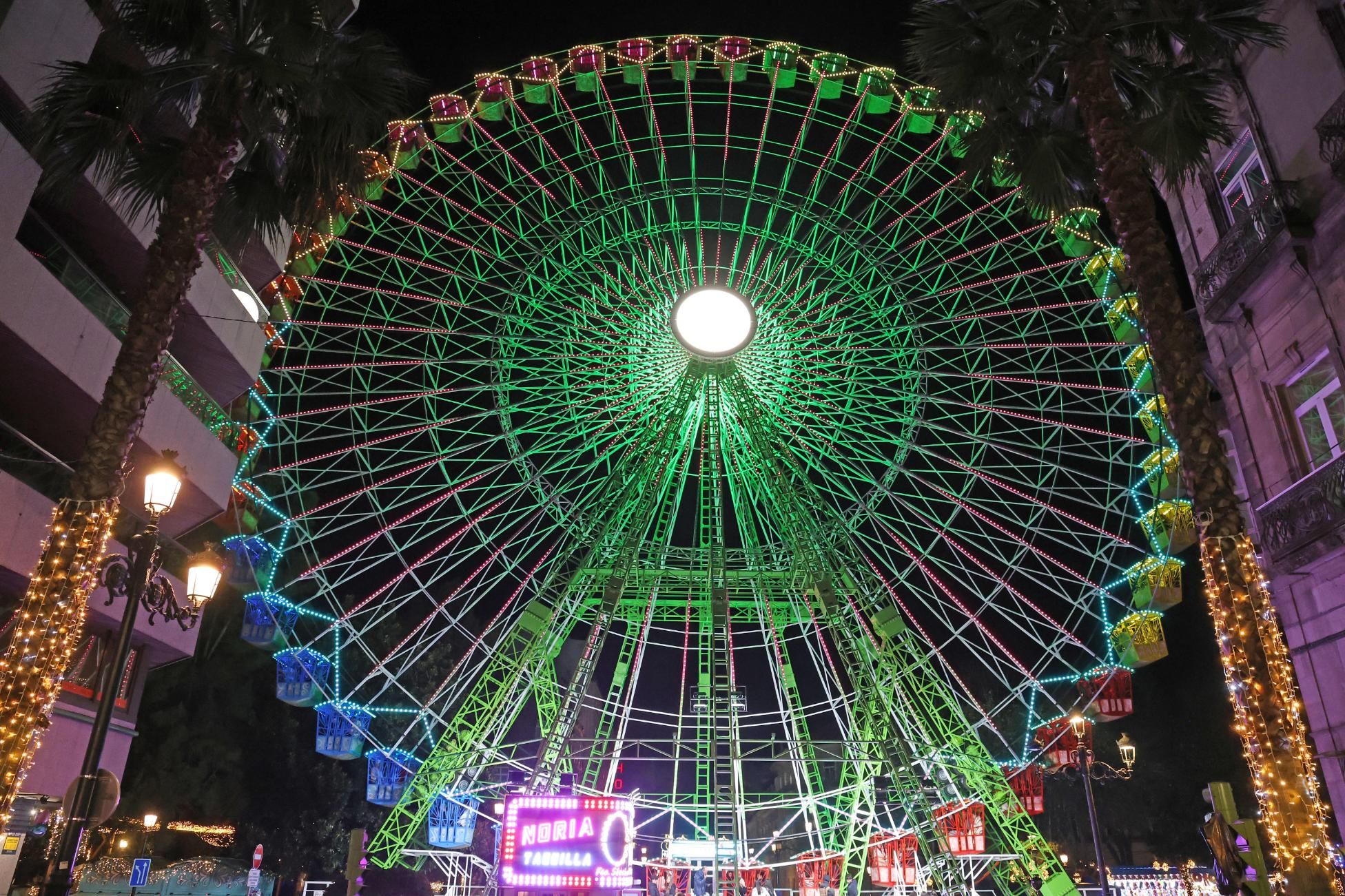 La Navidad de Vigo ya deslumbra al mundo