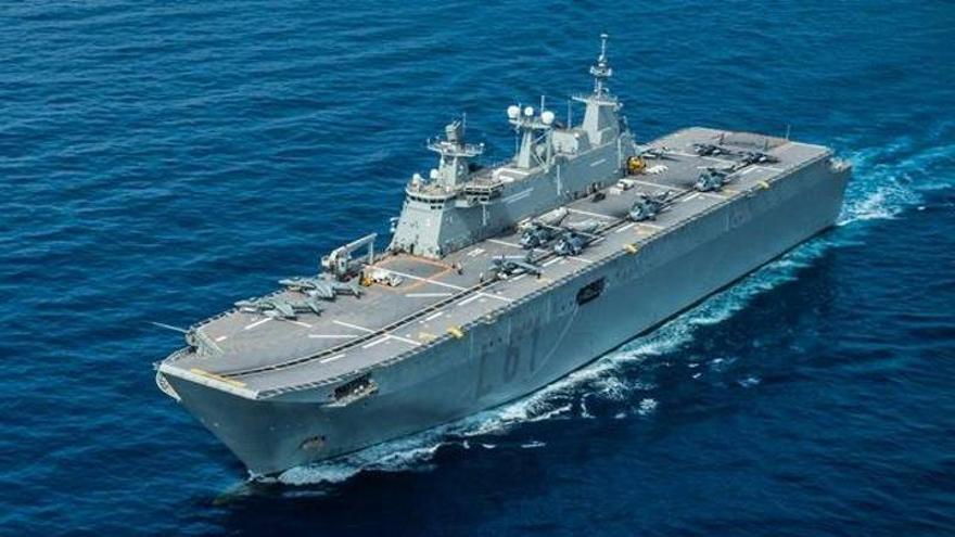 ve buques que tomarán la ría de Vigo el Día de las Fuerzas Armadas
