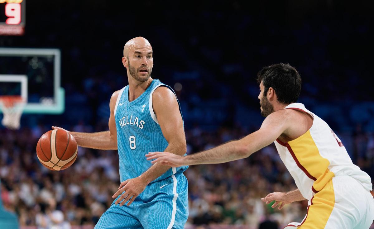 Baloncesto en los Juegos Olímpicos: España - Grecia, en imágenes.