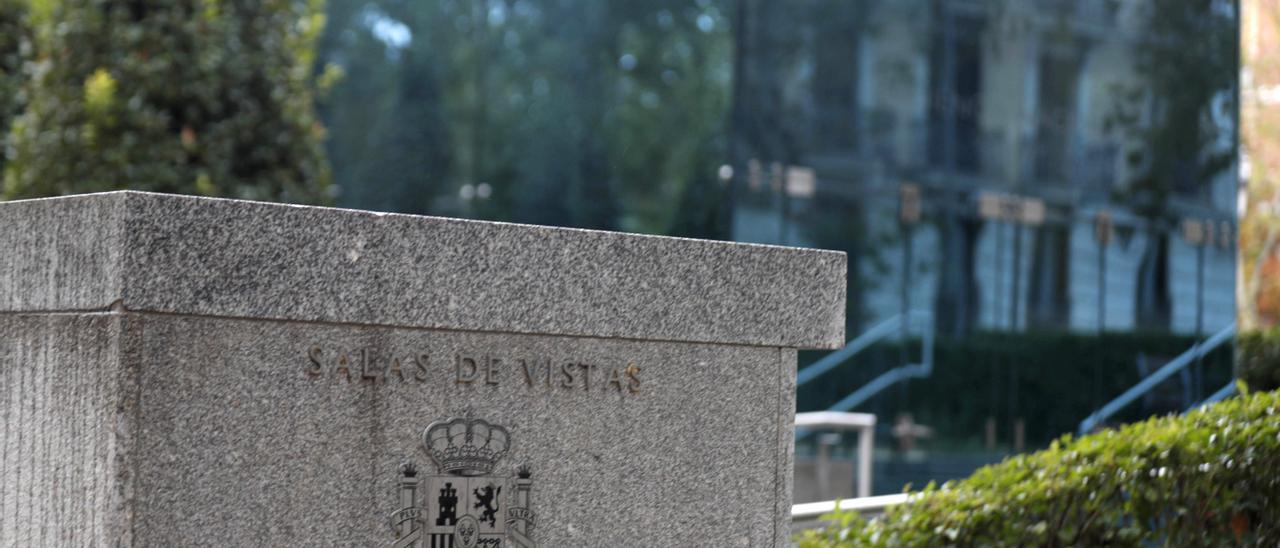 La sede de la Audiencia Nacional, en Madrid. // K. HUESCA - EFE