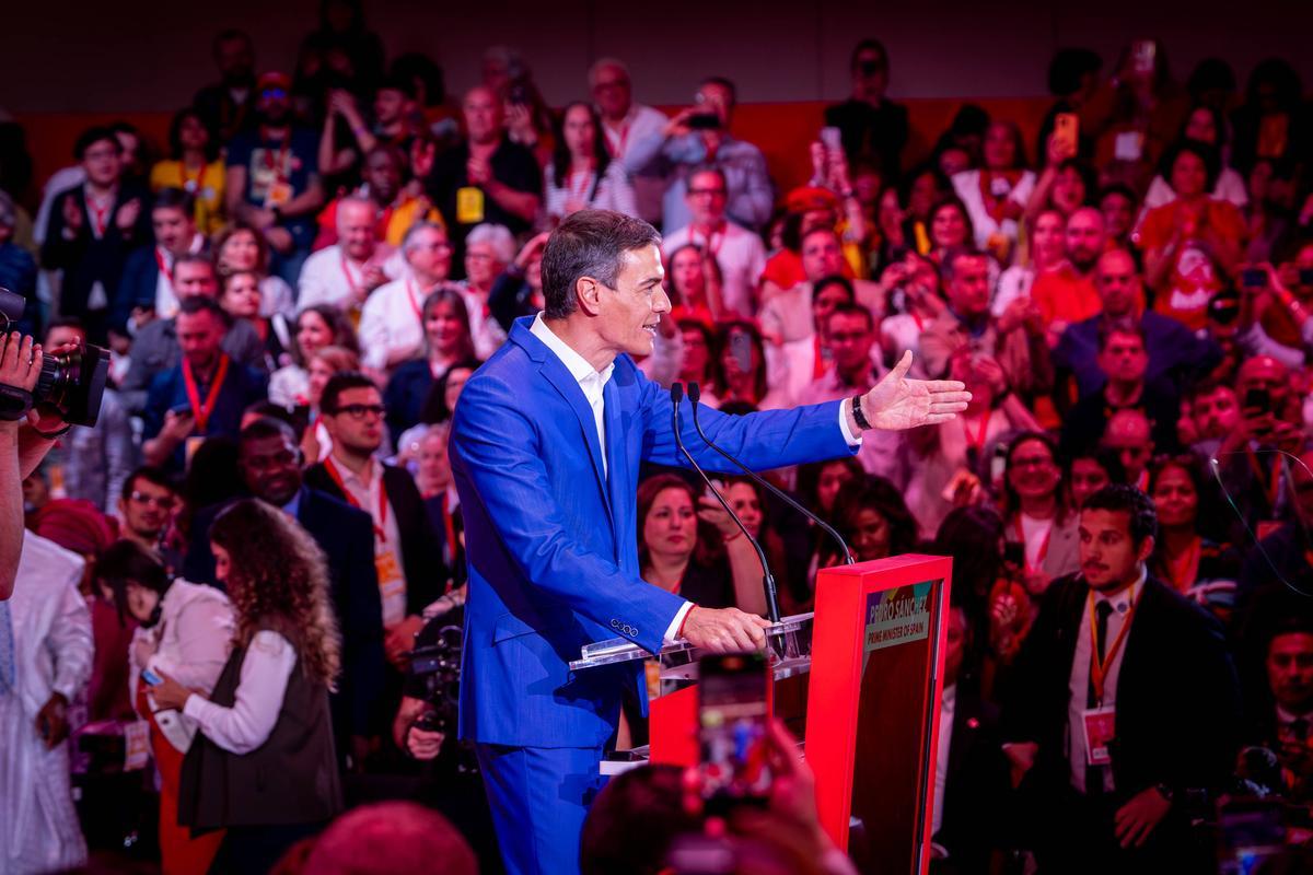 Sesión plenaria de líderes mundiales de la GMP. Intervención de Pedro Sánchez Sesión plenaria de líderes mundiales de la GMP. Intervención de Pedro Sánchez