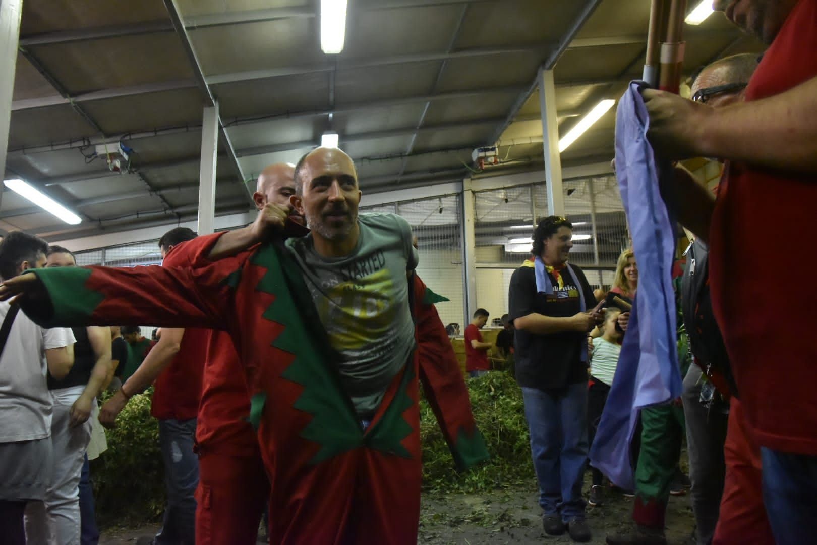 L'alcalde de Manresa fa de ple a la Patum