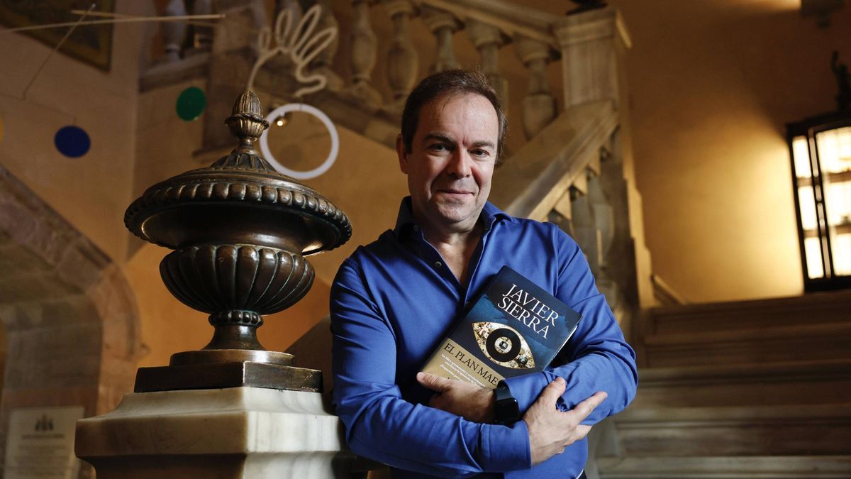 Javier Sierra, esta semana, en Avilés.