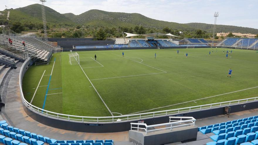 El UD Ibiza-Málaga CF se jugará a 31 grados y con un 63% de humedad