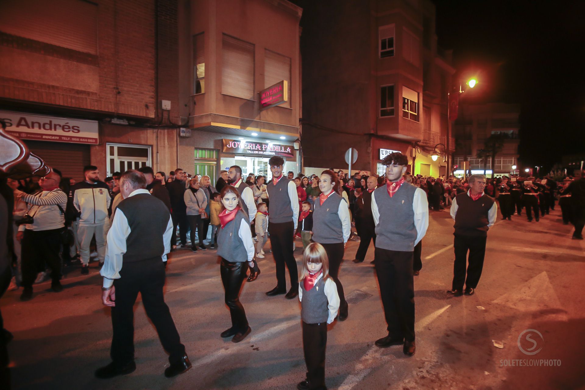 Las imágenes del encuentro del Paso Encarnado en Lorca