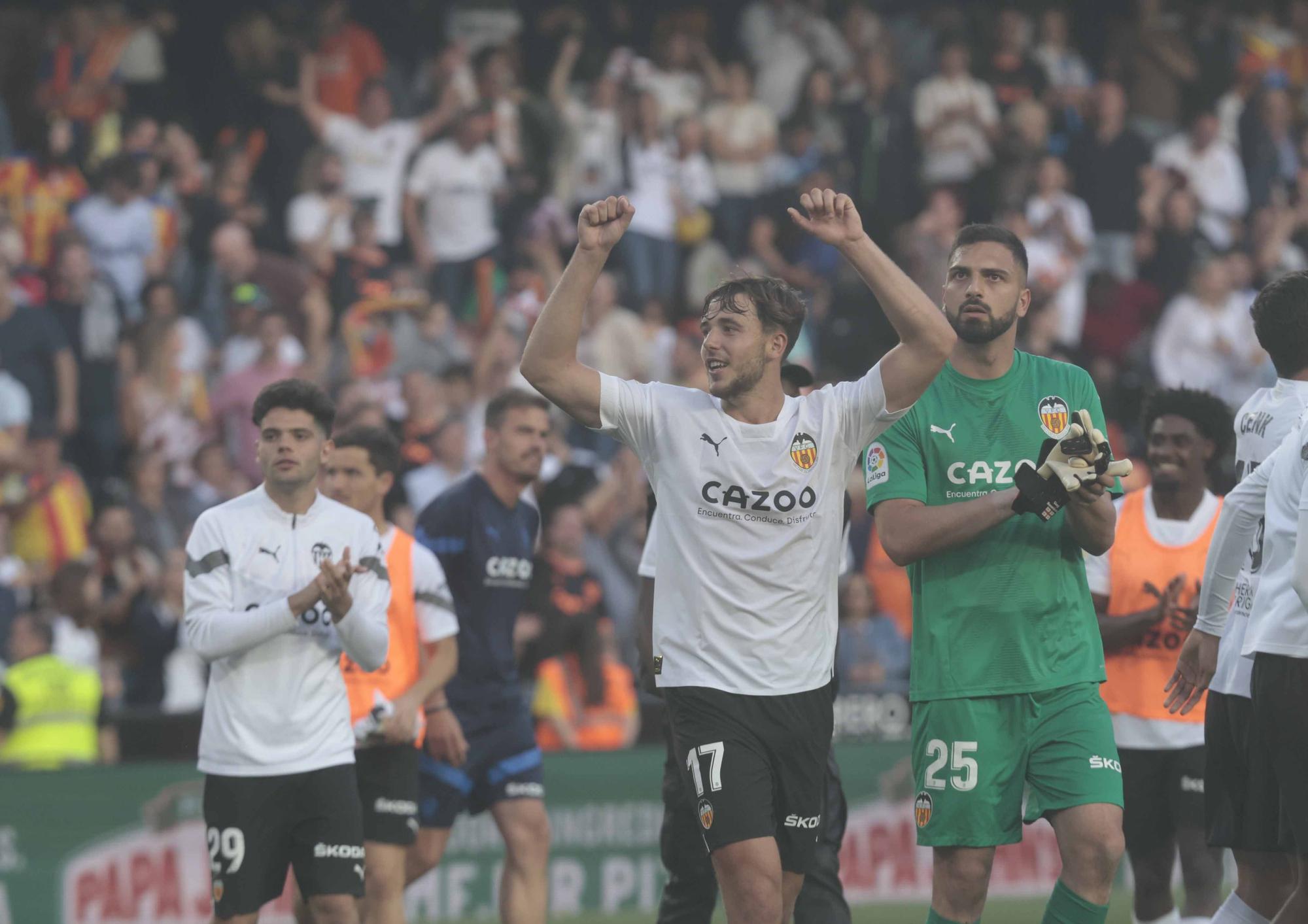 Valencia CF - Real Madrid en imágenes