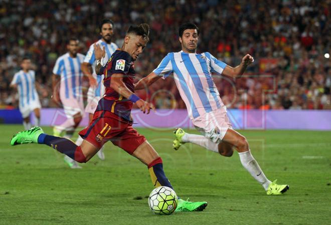 FC Barcelona 1 VS Málaga CF 0