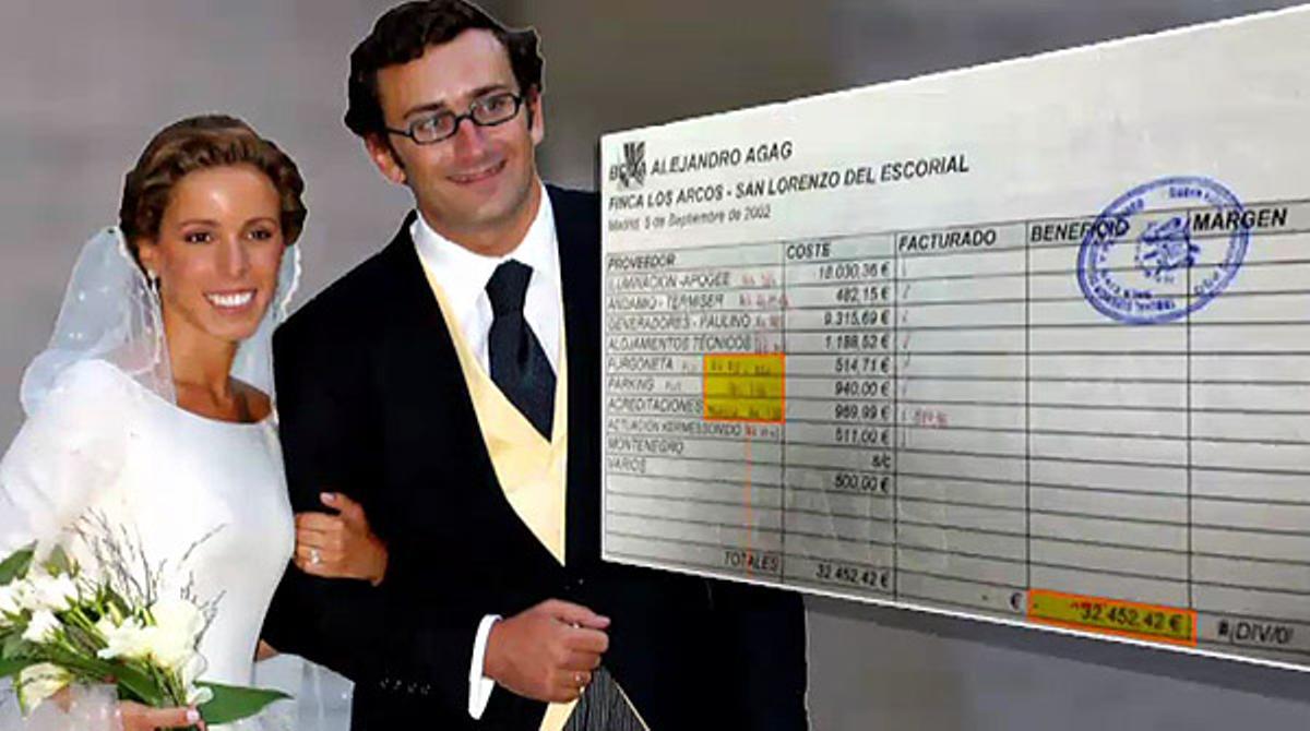 La factura del dinero que Correa gastó en la iluminación de la boda de la hija del expresidente estaba en una caja incautada por la policía.