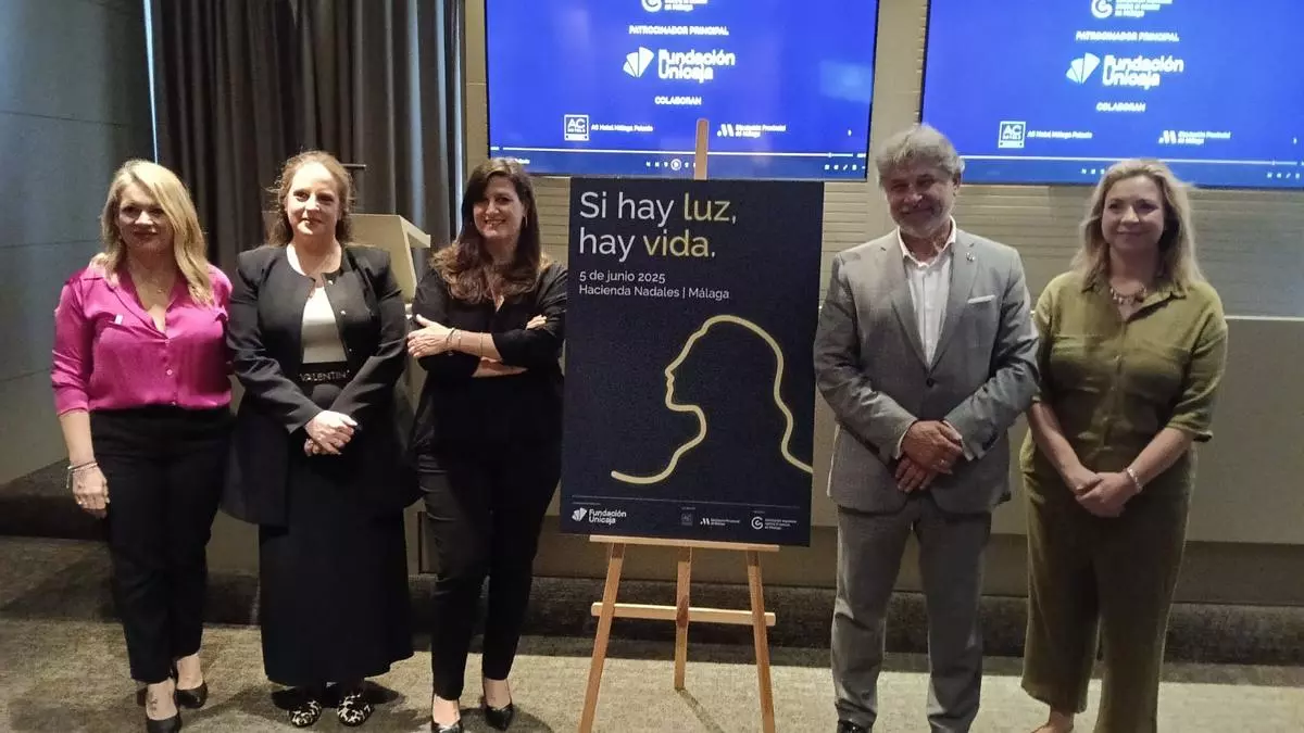‘Si hay luz, hay vida’: La AECC y Fundación Unicaja organizan un evento benéfico en Málaga para recaudar fondos