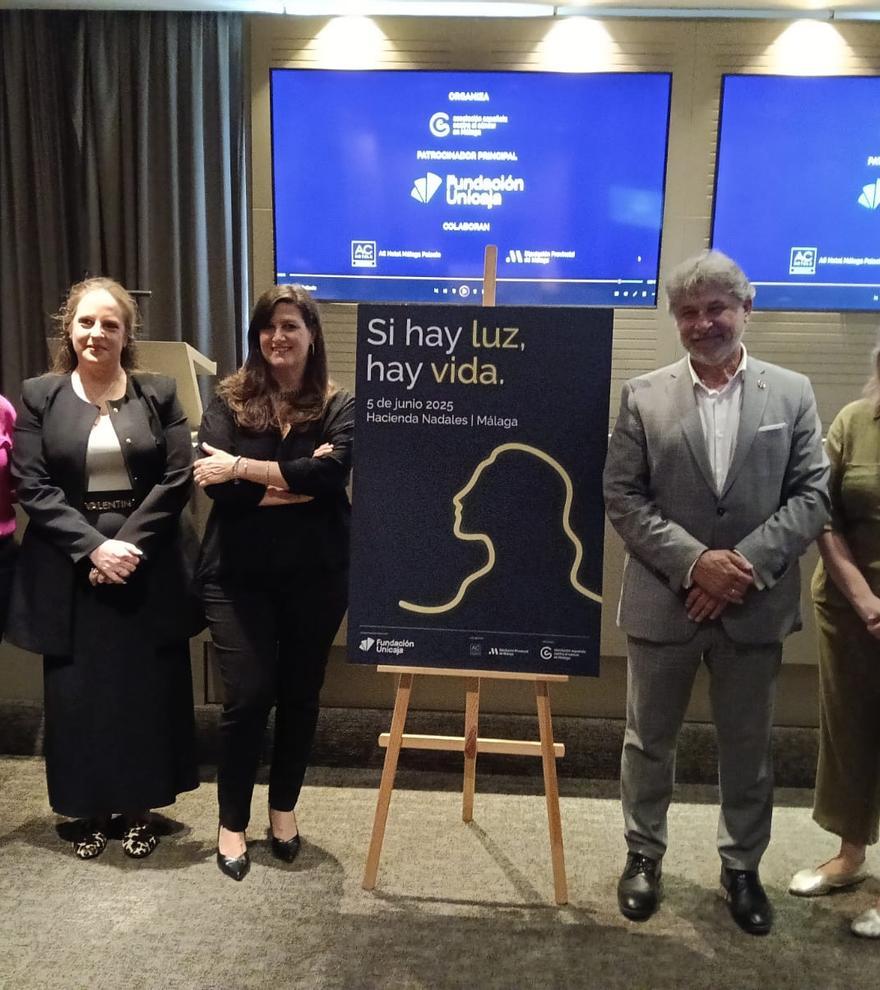 ‘Si hay luz, hay vida’: La AECC y Fundación Unicaja organizan un evento benéfico en Málaga para recaudar fondos