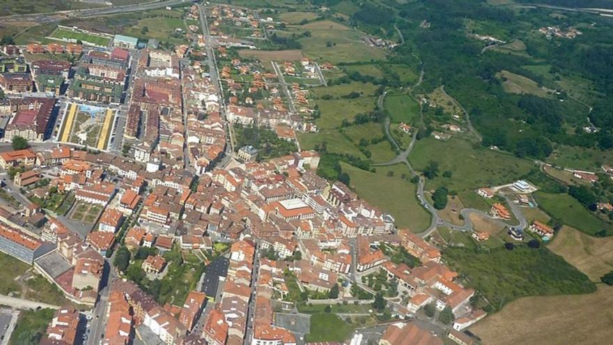 Vista aérea de Villaviciosa