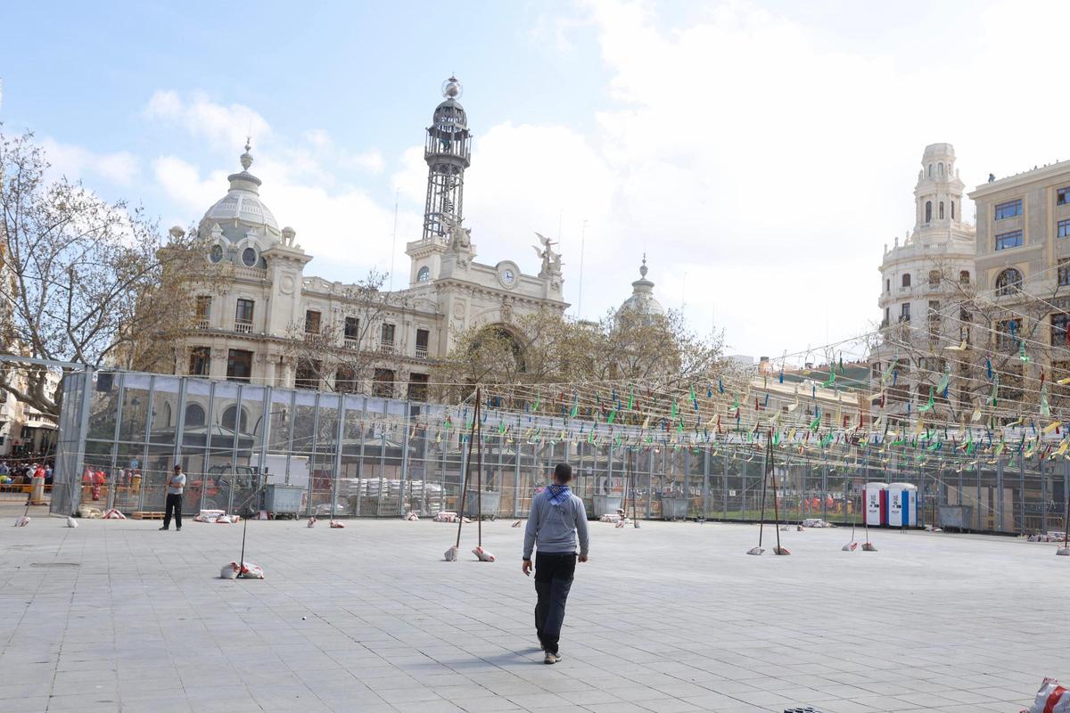 La mascletà de hoy, 19 de marzo, en imágenes La mascletà de hoy, 19 de marzo, en imágenes