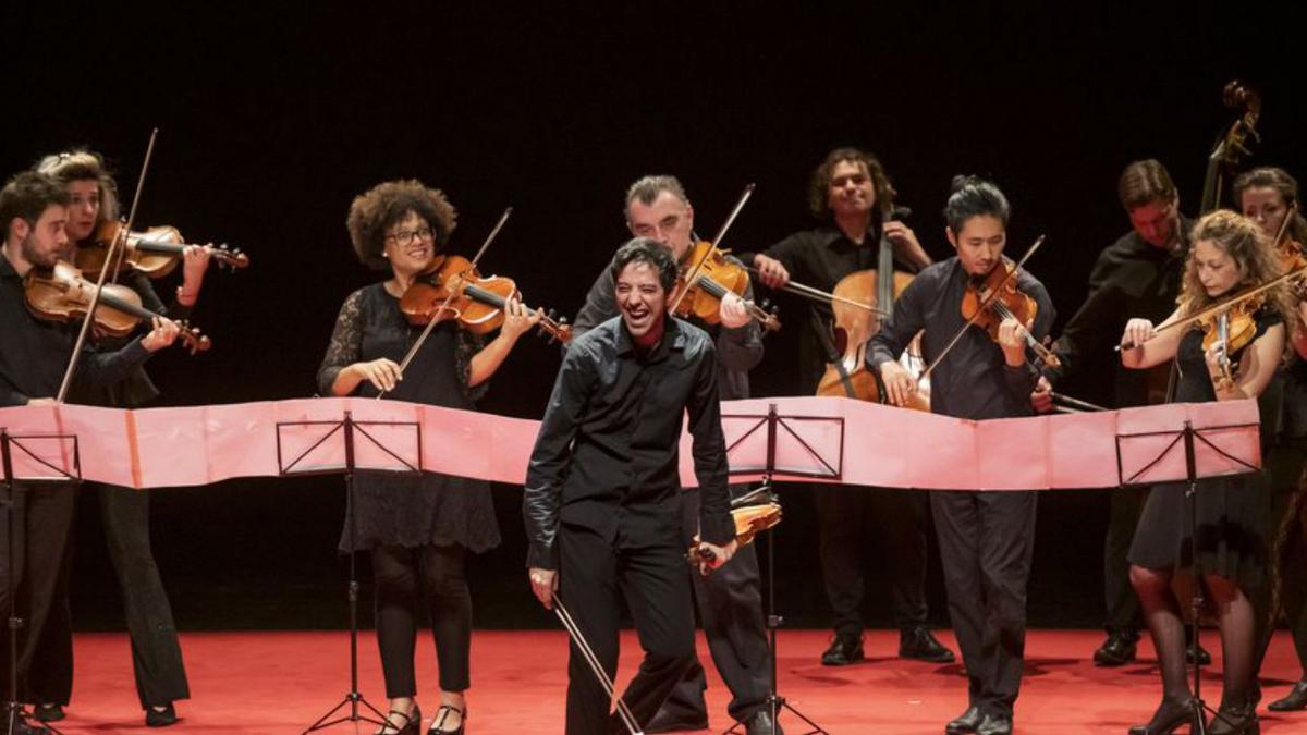 Desconcerto fusiona música clàssica i teatre gestual