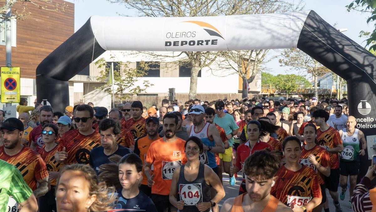 La Carrera Costa Ártabra une los castillos de Santa Cruz en Oleiros y Santo Antón en A Coruña