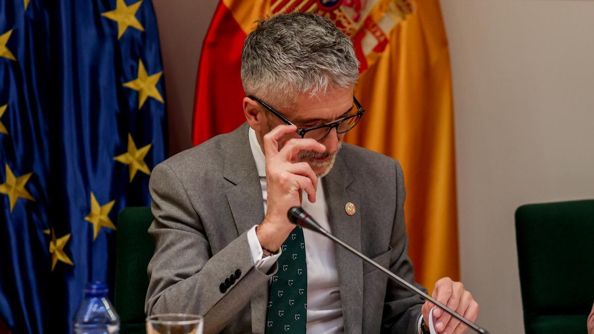 El ministro del Interior, Fernando Grande-Marlaska.