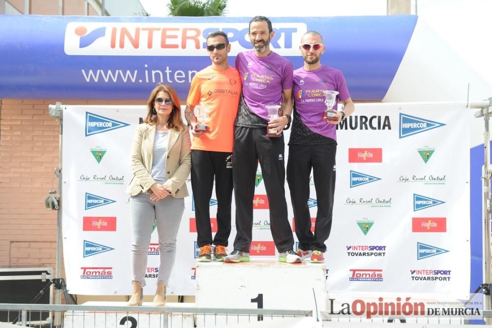 Media Maratón de Murcia: podios