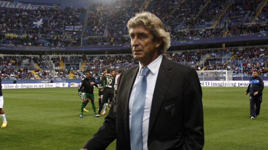 Manuel Pellegrini está viviendo su mejor momento desde que entrena al Málaga.