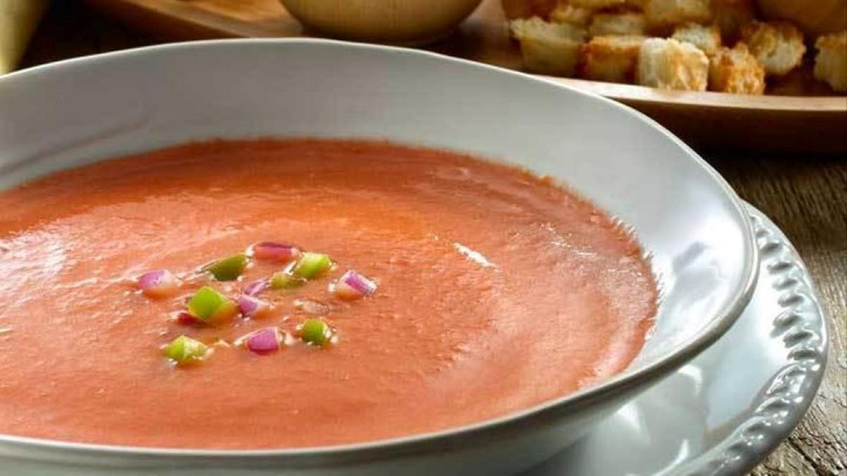 Receta de gazpacho