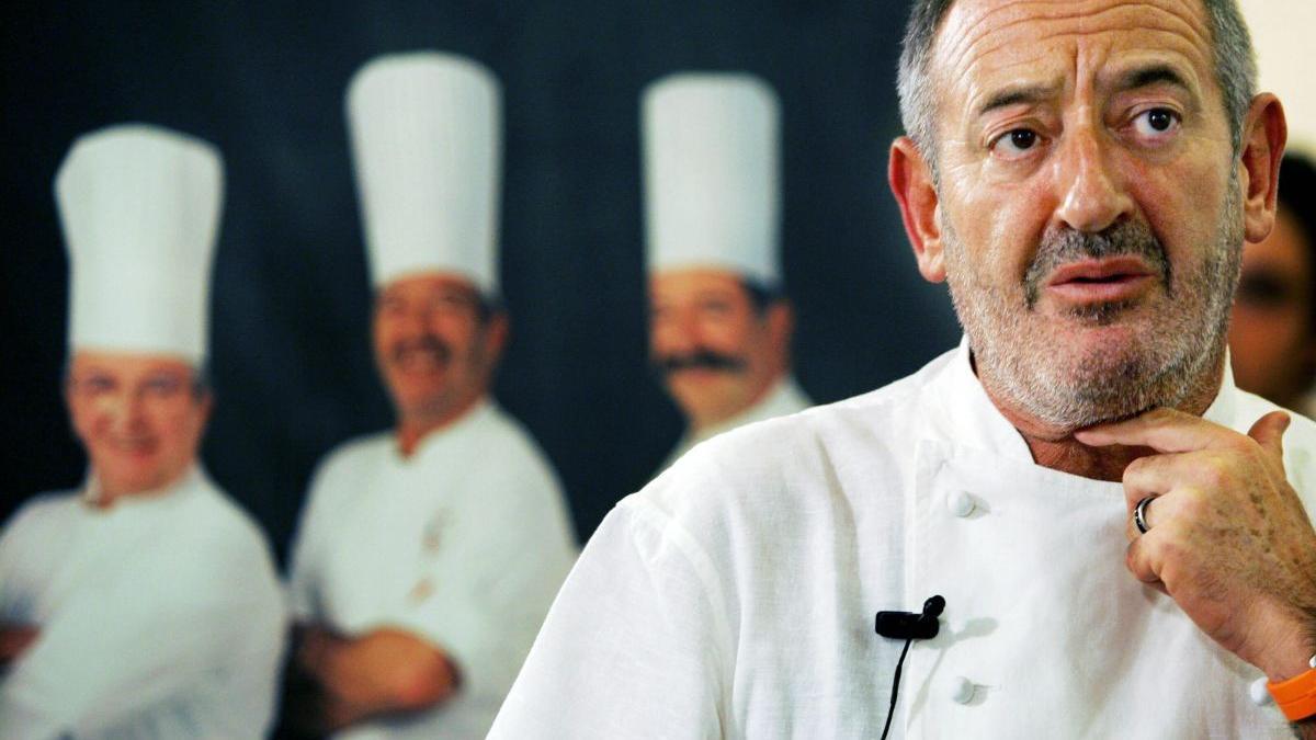 Karlos Arguiñano revela qué hace con la comida que cocina en el