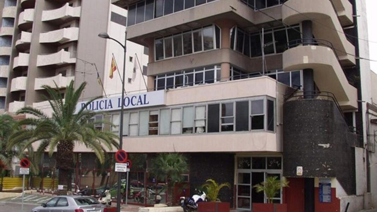 Sede de la Policía Local en Santa Cruz.