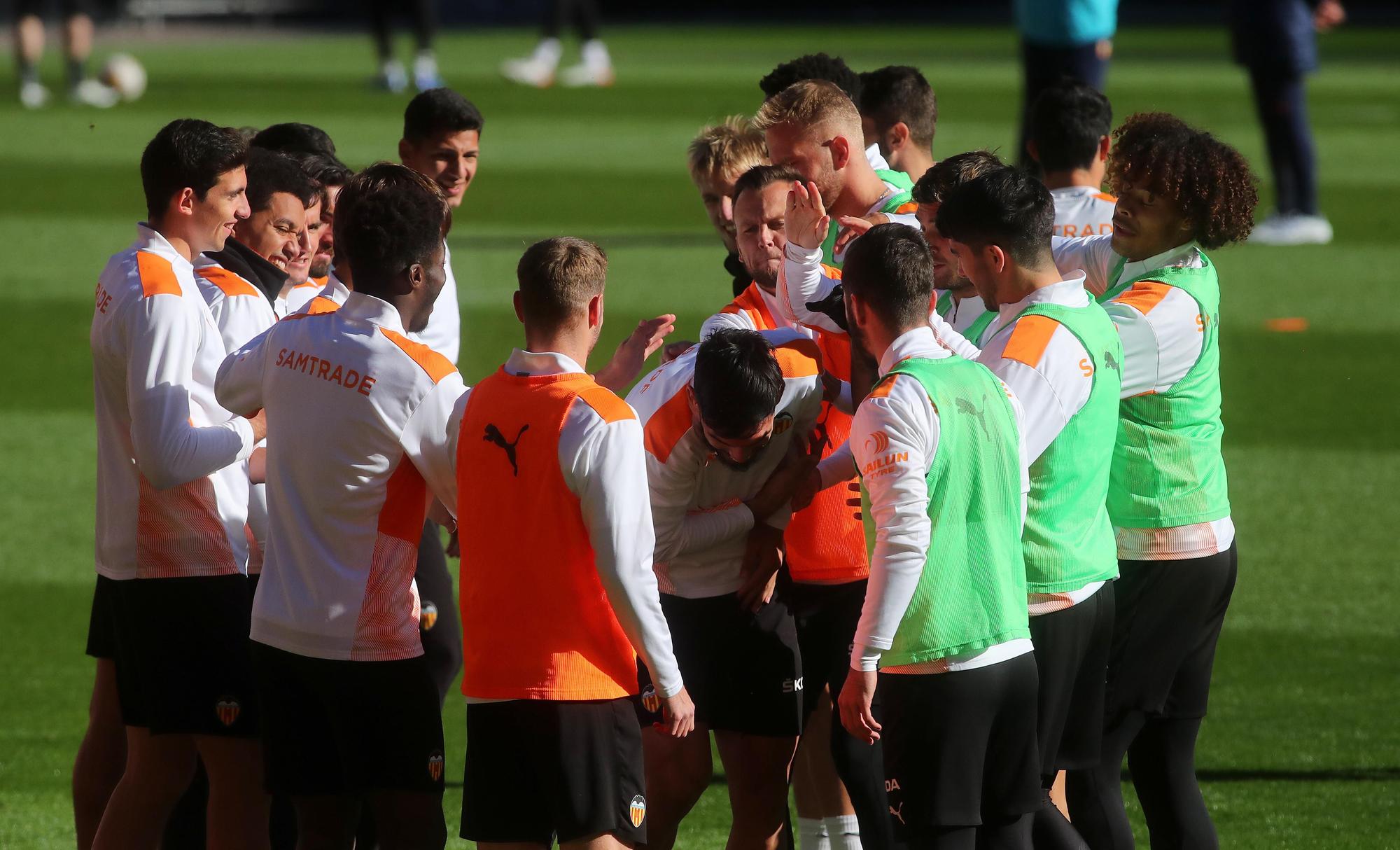 Así ha sido el entrenamiento del Valencia CF de hoy