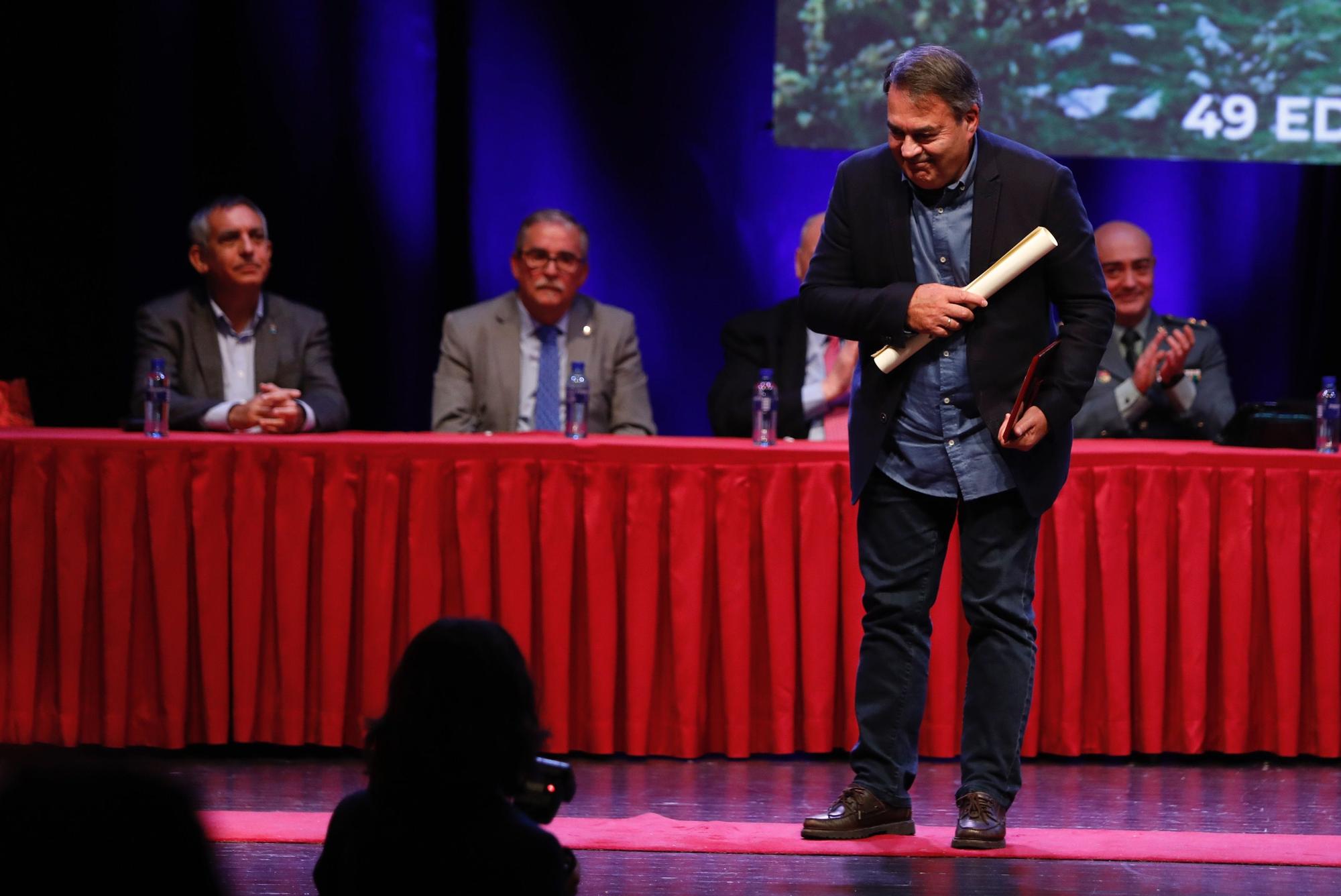 La gala de entrega de los premios "Mierense del año"