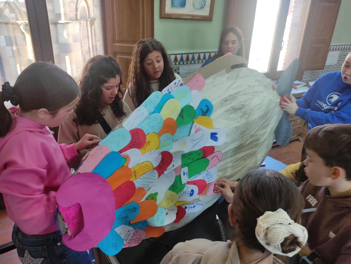 Taller de la Sardina, en Benavente.
