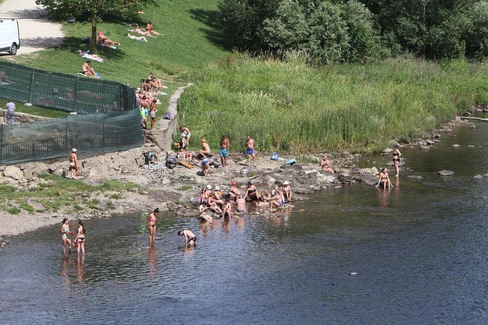 Ola de calor en Galicia