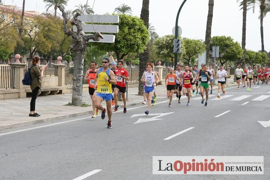 Media Maratón de Murcia: paso por la Avenida del Infante