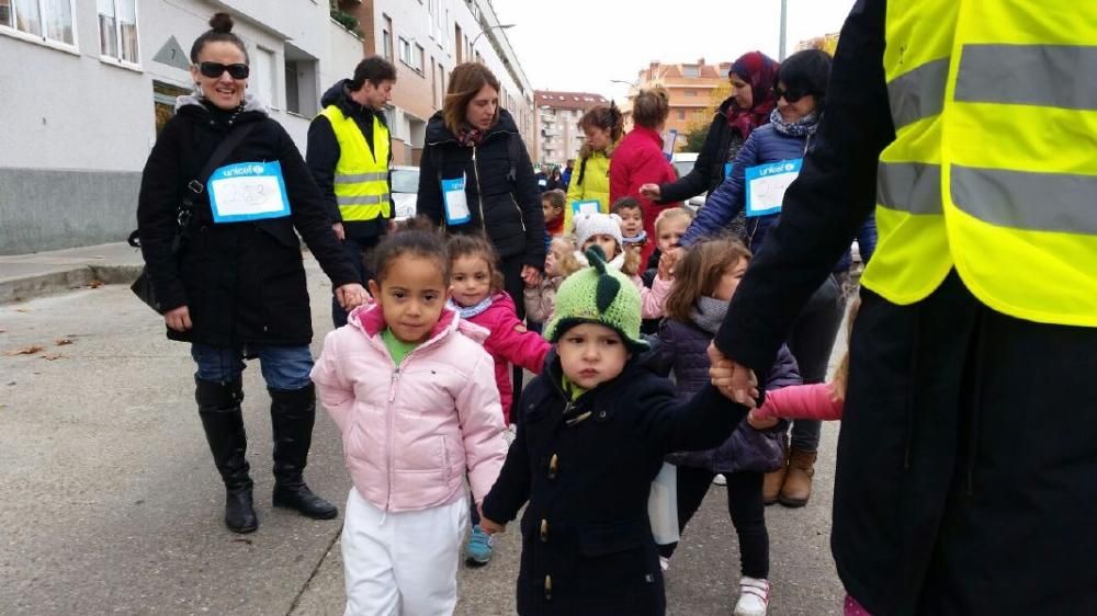 Marcha solidaria en San José Obrero