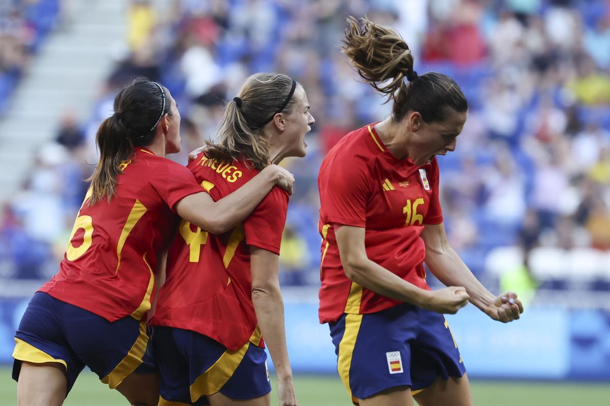 París 2024. Fútbol:  España - Colombia