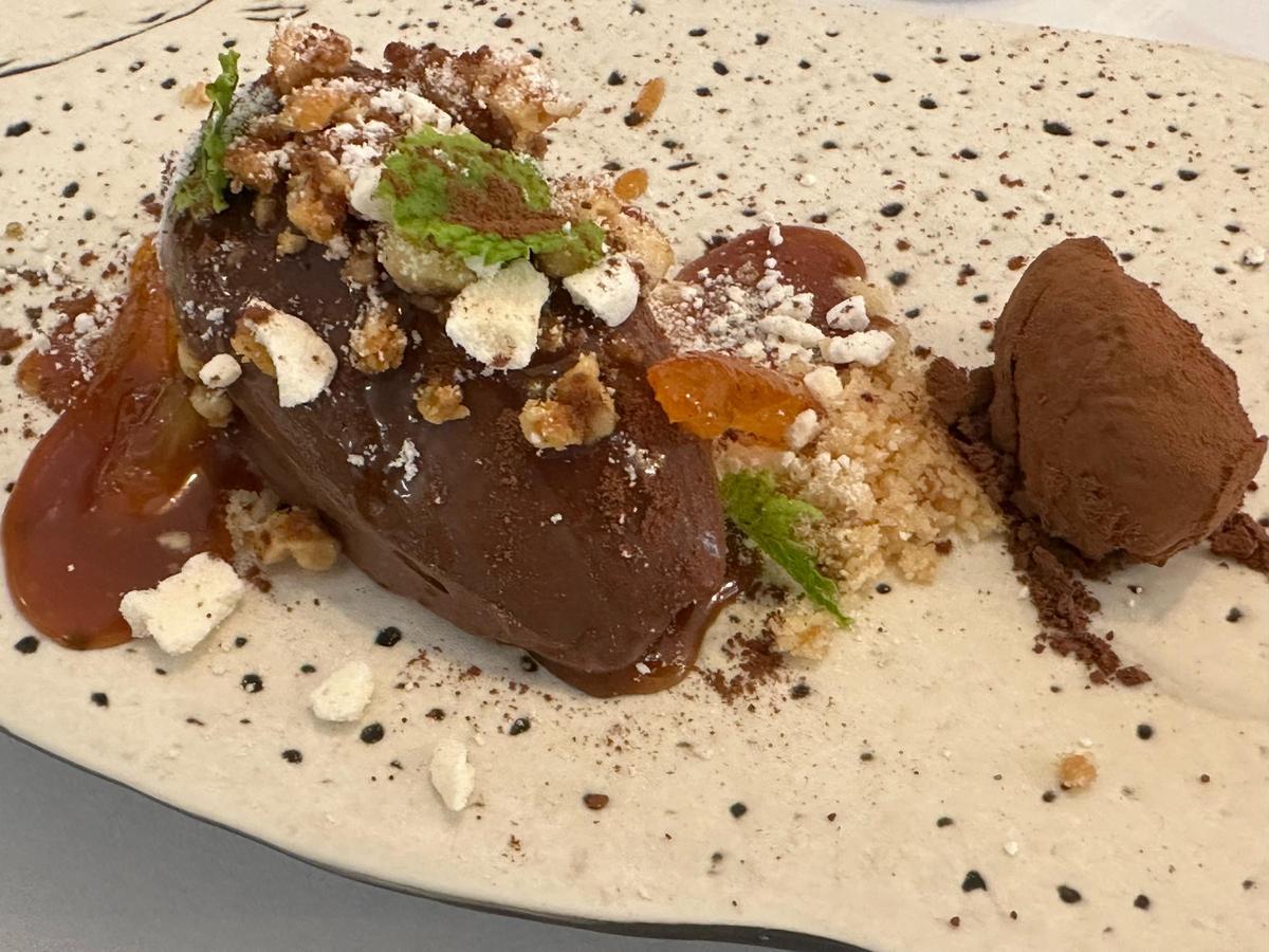 Texturas de chocolate