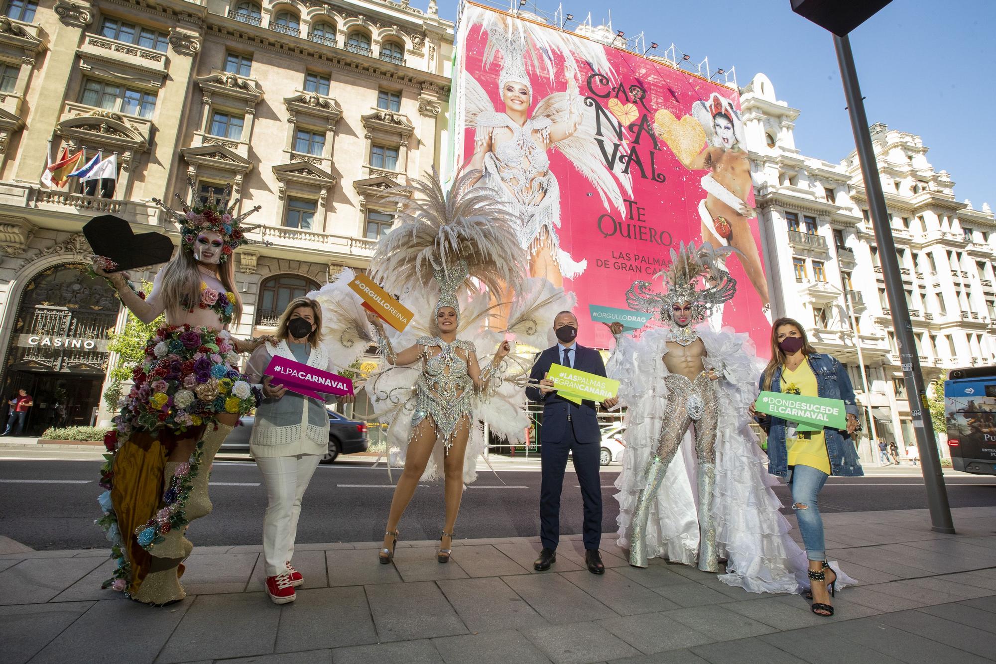 El Carnaval de Las Palmas de Gran Canaria late en el corazón de Madrid