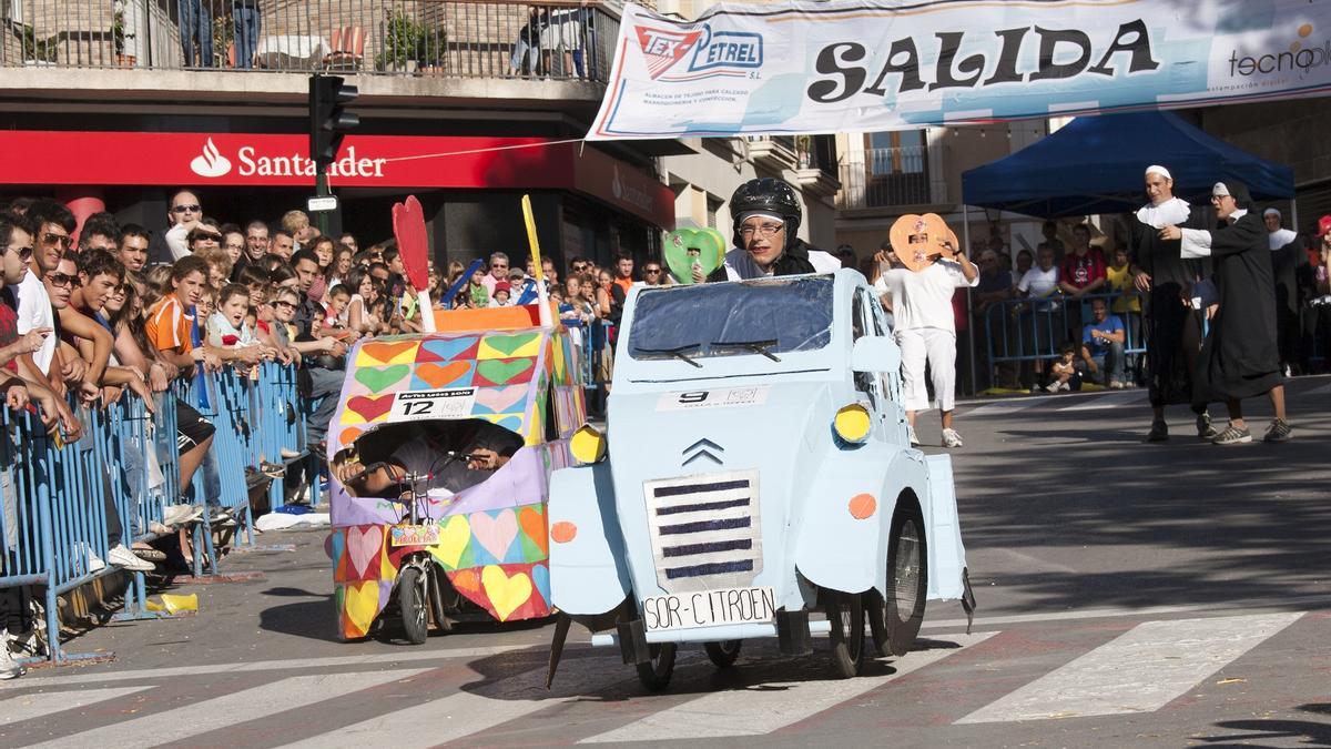 Los Autos Locos vuelven a Petrer este sábado 3 de septiembre.