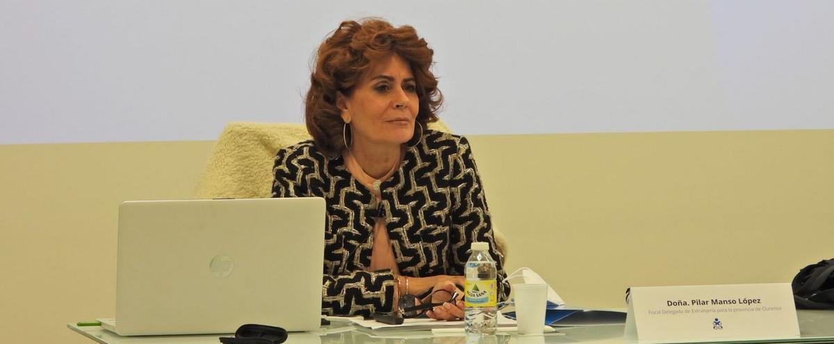 Pilar Manso es la fiscal delegada en Ourense contra los delitos de trata. |   // F. CASANOVA