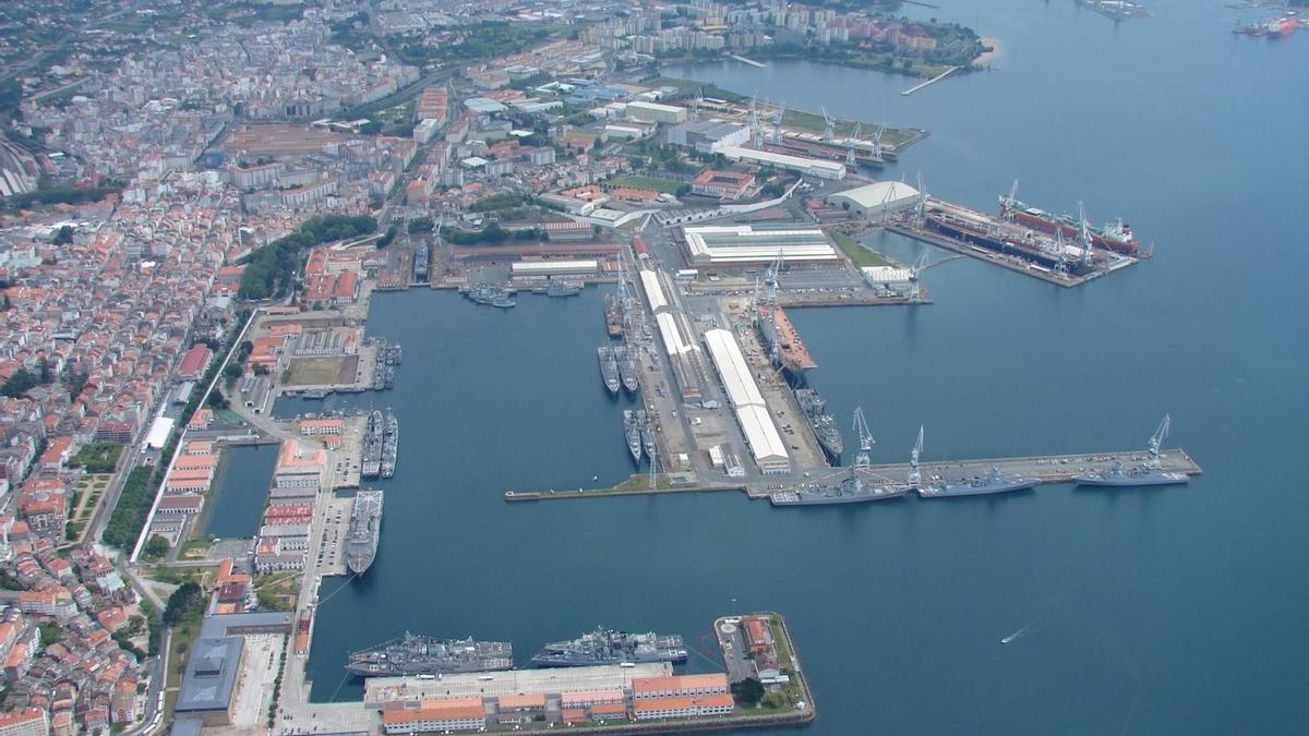 Una militar atropella en las puertas de Navantia Ferrol a un miembro del comité de empresa que participaba en un piquete