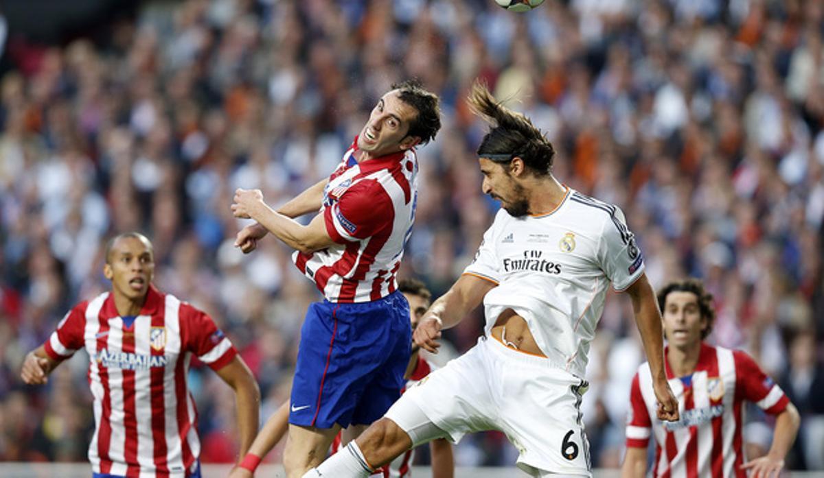 Imagen de la final de Champions 2013/2014 entre el Atlético de Madrid y el Real Madrid