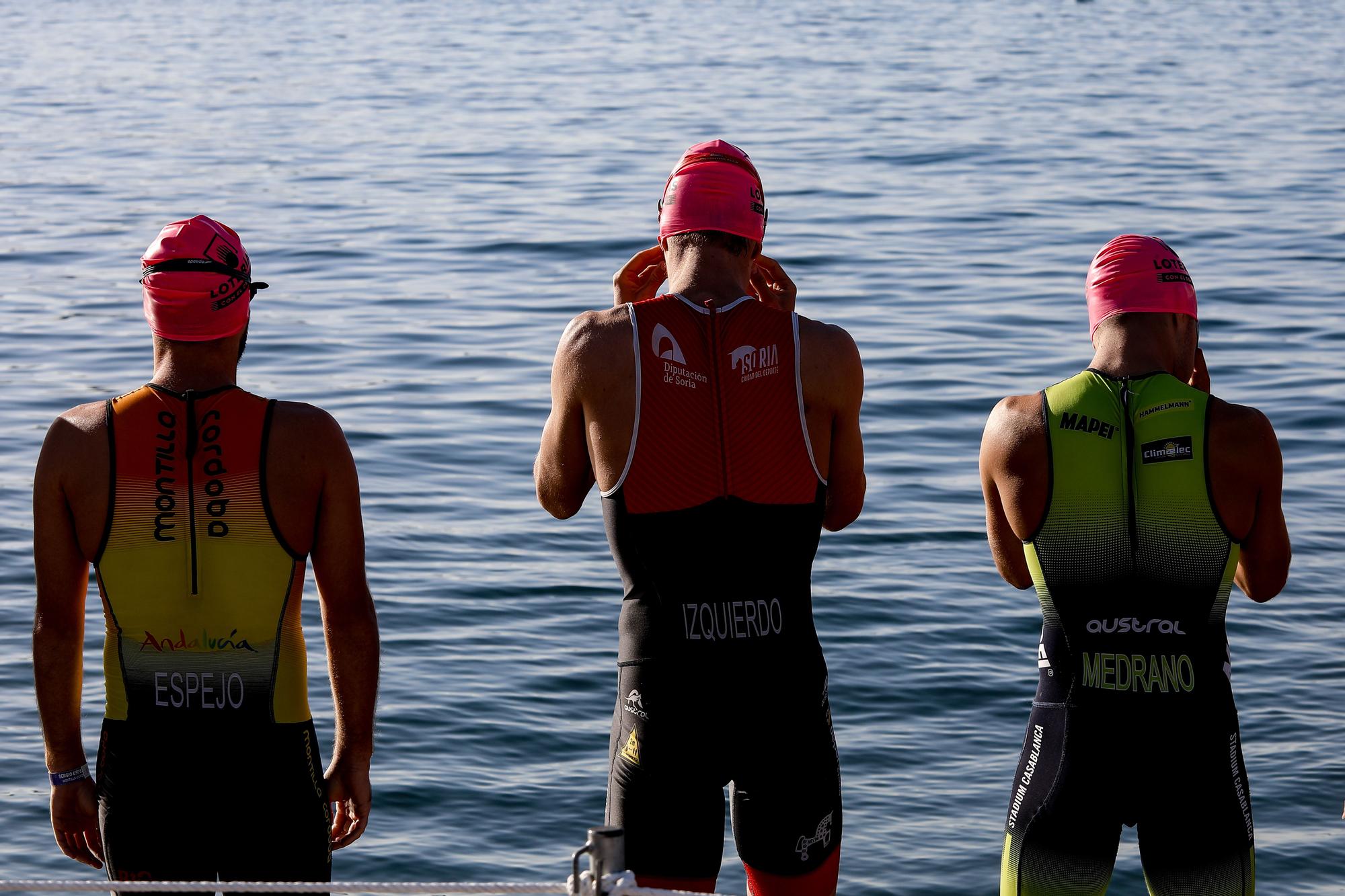 Segunda jornada del Campeonato de España Triatlón Sprinter en Cartagena