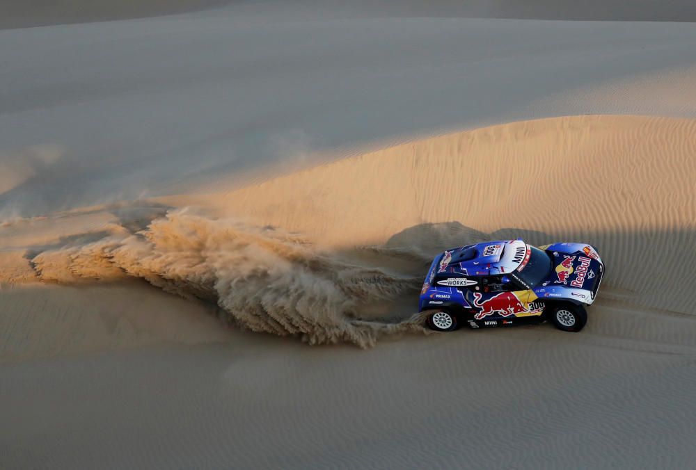 Las fotografías de la segunda etapa del Dakar.