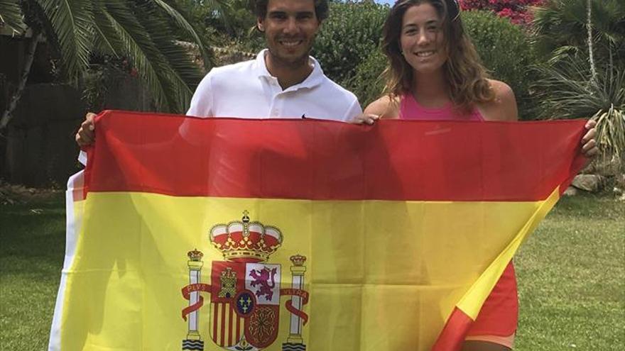 Nadal, sobre Muguruza: «Espero que ella siga de número 1 mucho tiempo»