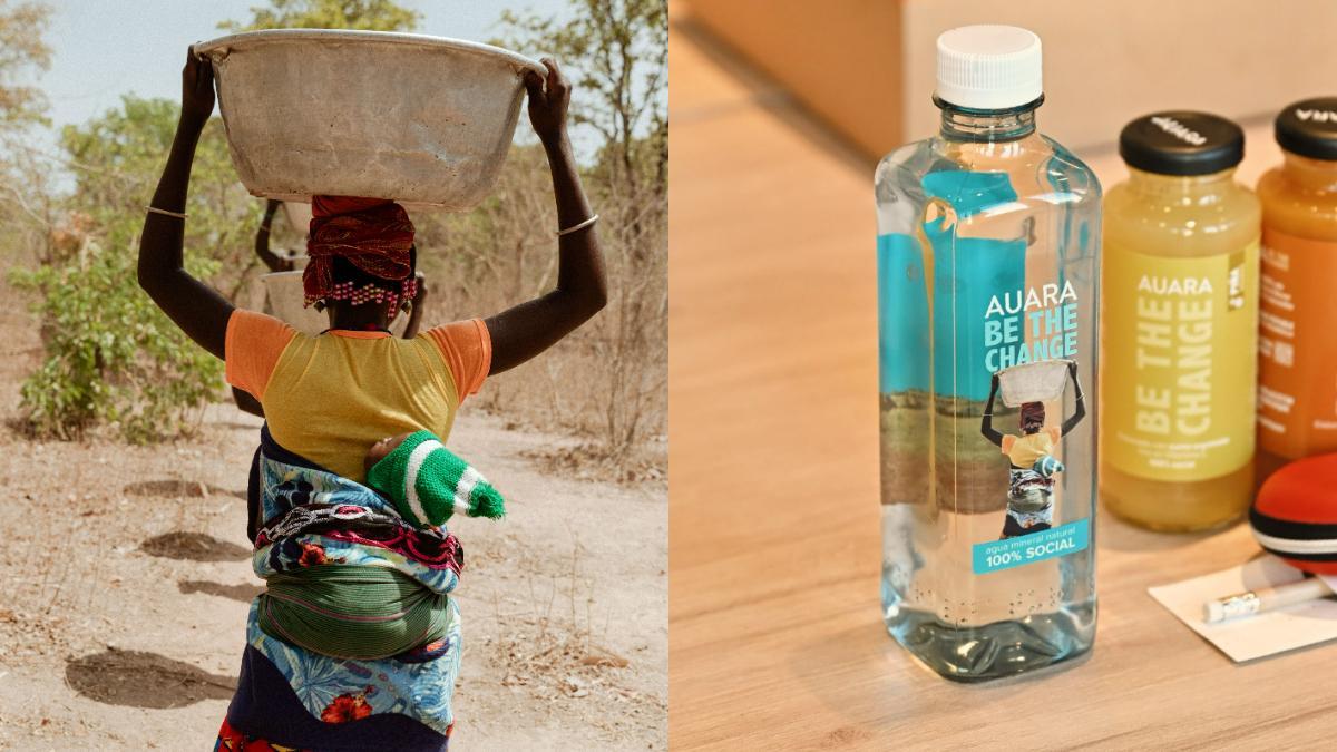 Antonio Espinosa de los Monteros, al frente de AUARA, la marca española que ha convertido cada botella en una herramienta de impacto social.