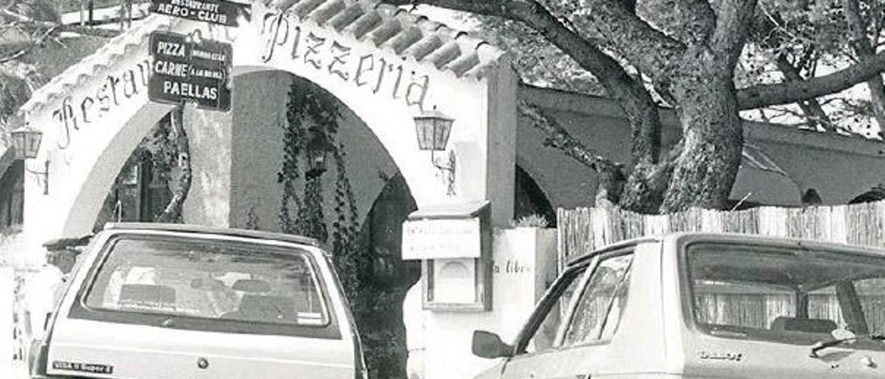 El restaurante del aeroclub del Grau, donde fue asesinado Clement Perret.