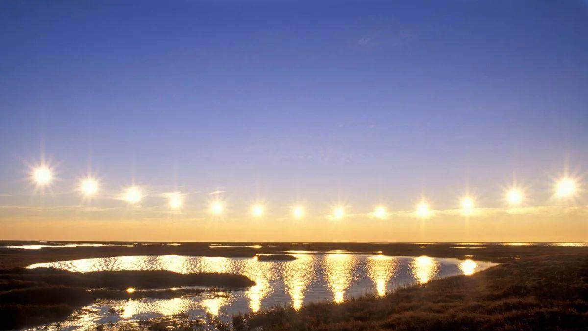 El sol en el Ártico no llega a ponerse durante varias semanas al año