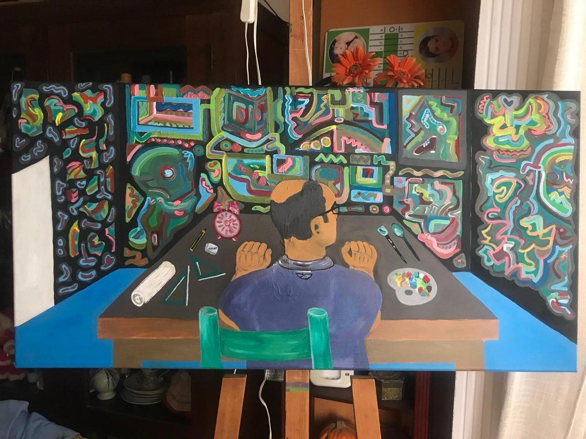 Autorretrato de Carlos de las Casas