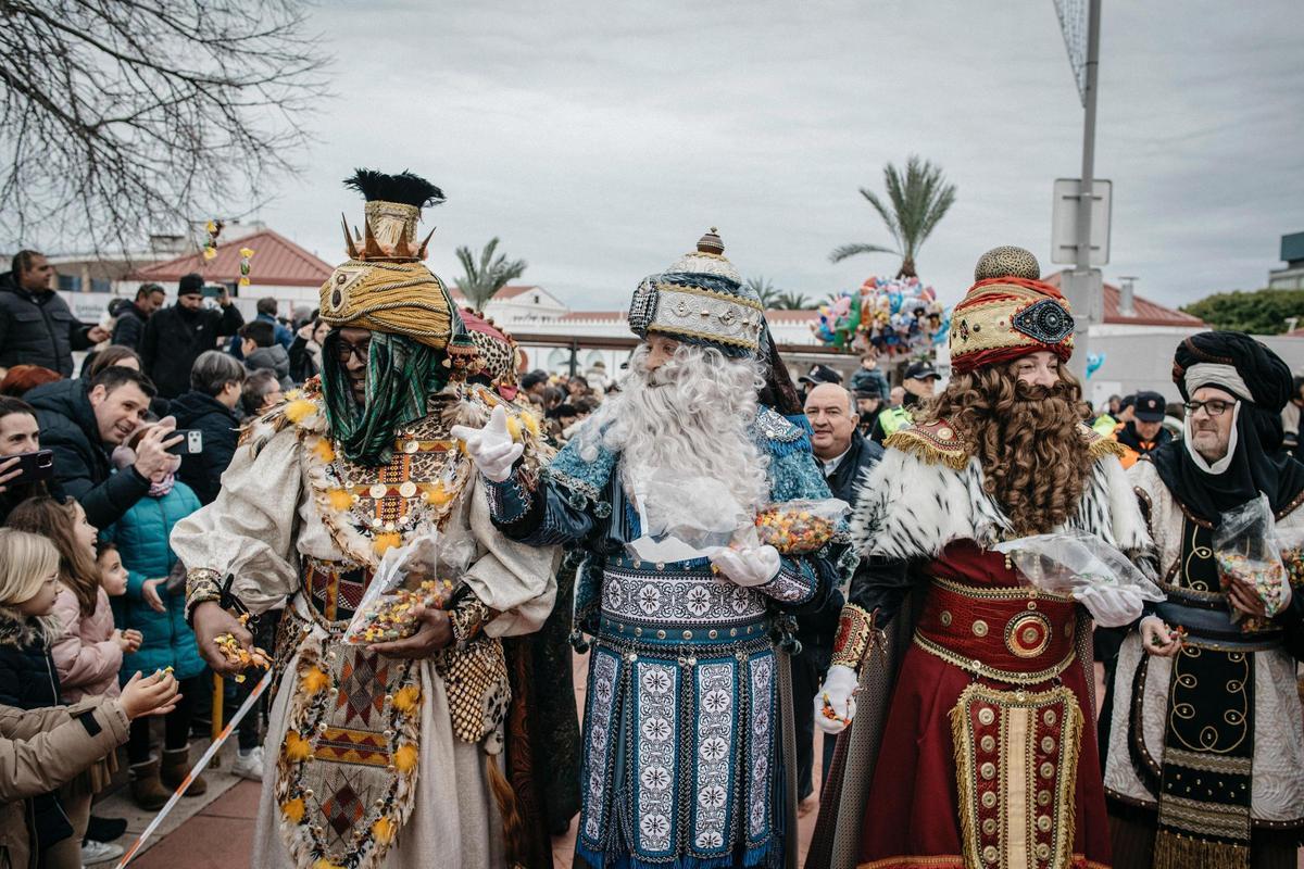 Los Reyes Magos, ya en Castelló.