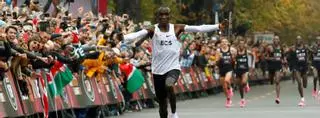 Los increíbles parciales de Kipchoge para bajar de dos horas