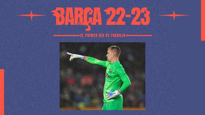 Ter Stegen será uno de los citados para el primer día de trabajo