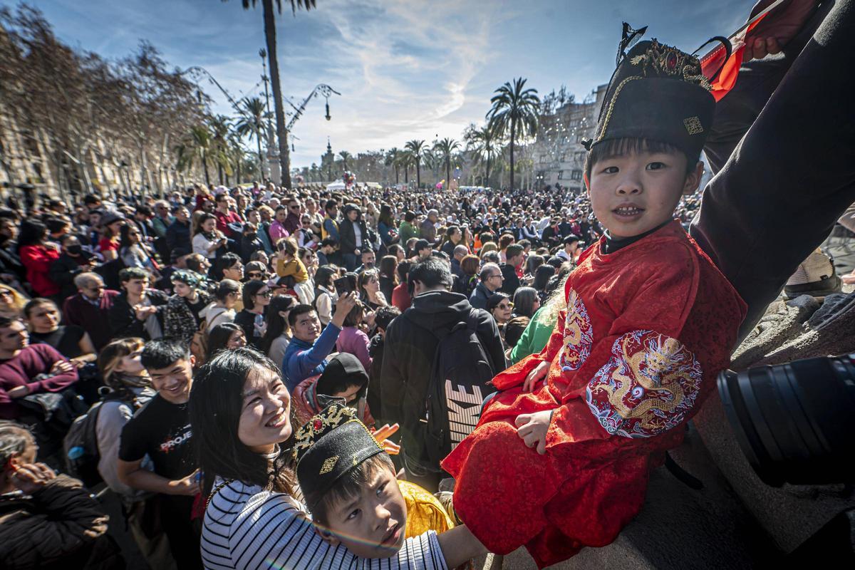 Barcelona celebra el Año Nuevo Chino en Barcelona